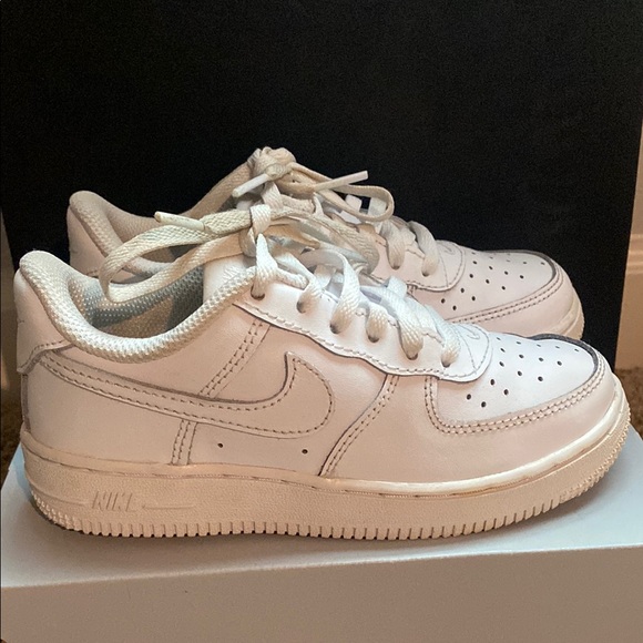 Nike White Air Force 1’s Sneakers - Picture 3 of 8